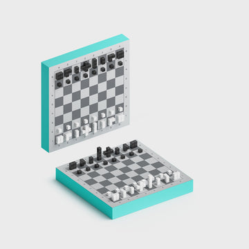 PX-70101 PIXIO Pixel Art Schaakspel 70 stuks
