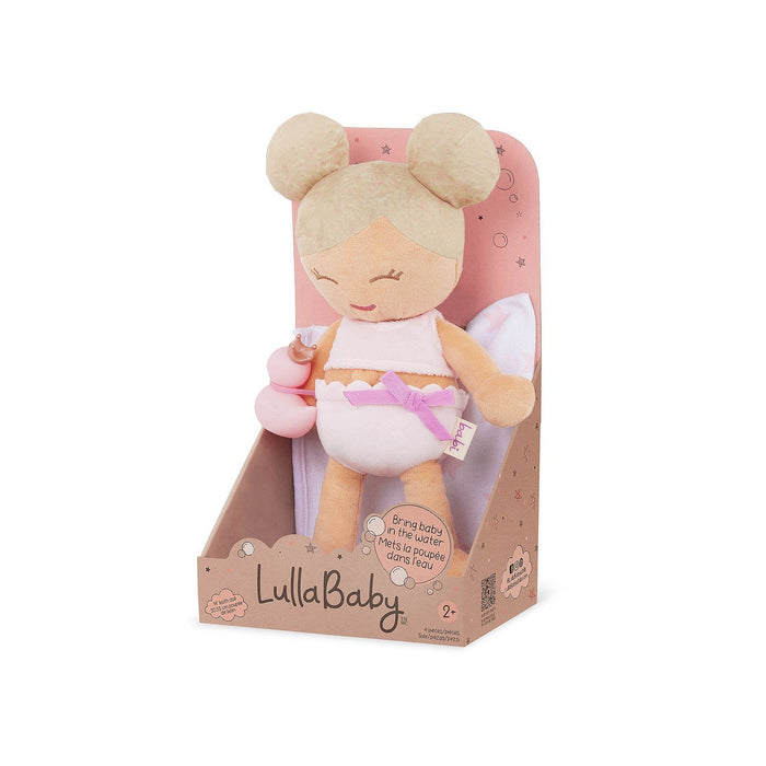 LullaBaby - LBY7236 - Plush Girl Bath Doll & Accessory (COMING END MAY)