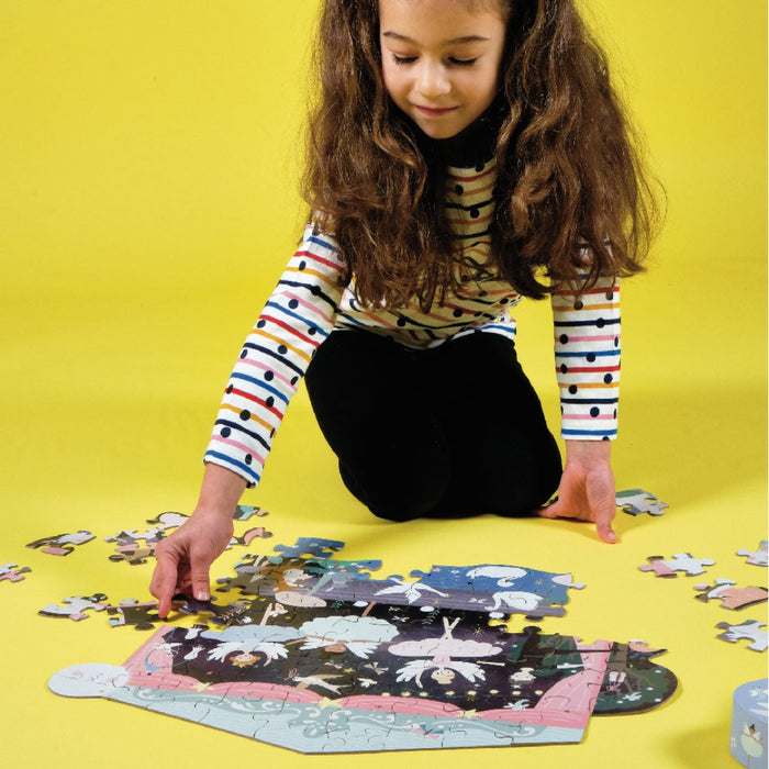 42P6343 - Enchanted 80pc "Theatre" Shaped Jigsaw with Shaped Box
