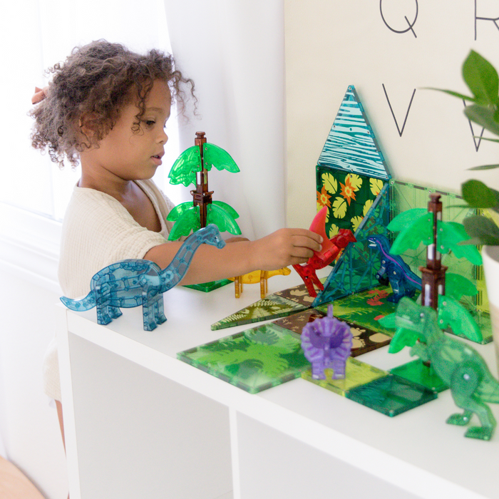 22850 - MAGNA-TILES® Dino World XL 50 piece