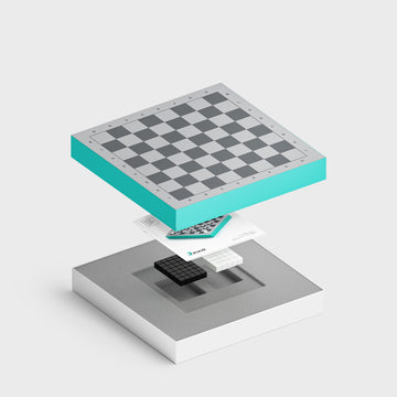 PX-70101 PIXIO Pixel Art Schaakspel 70 stuks