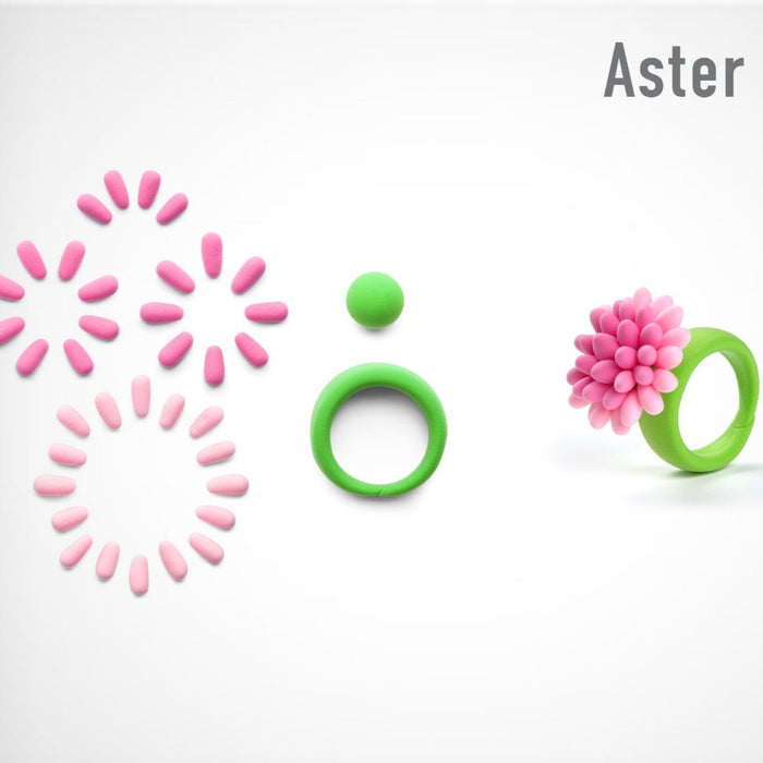 31001 - HeyClay Bijoux Rings - Flower 3 cans