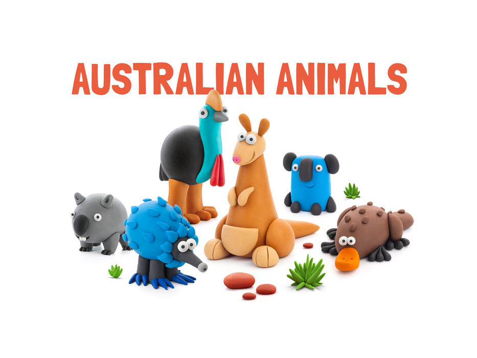 15027 HeyClay - Australian Animals - 15 cans (COMING MID 2025)