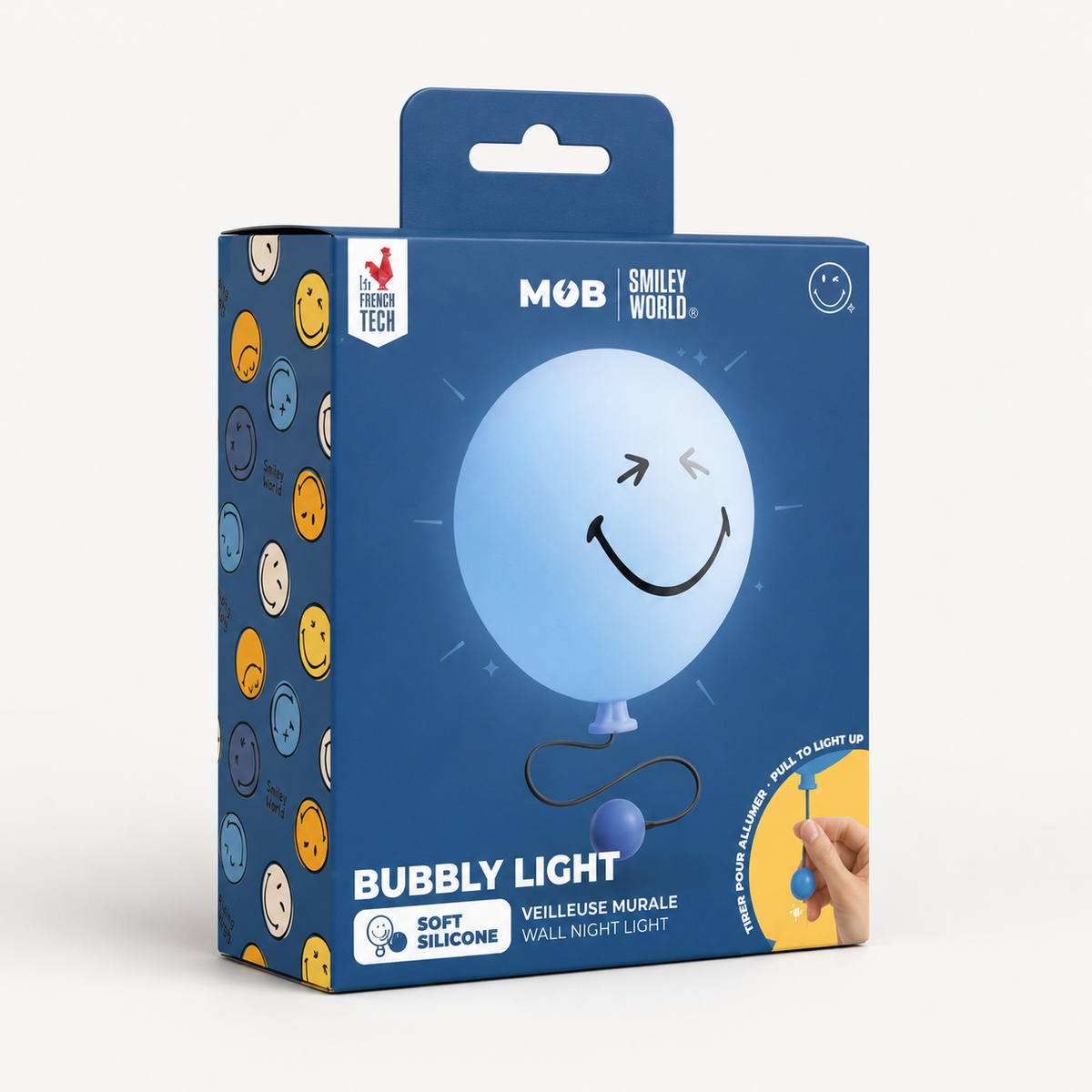 MOB - Bubbly Light - Blue - SMILEY WORLD®