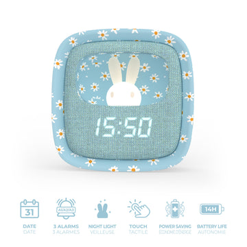 MOB - Billy Clock — Limited Edition - Blue Flower