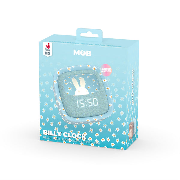 MOB - Billy Clock — Limited Edition - Blue Flower