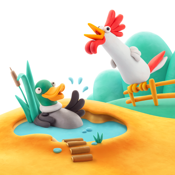 15020 HeyClay - Farm Birds - 15 cans (COMING 2nd week April)