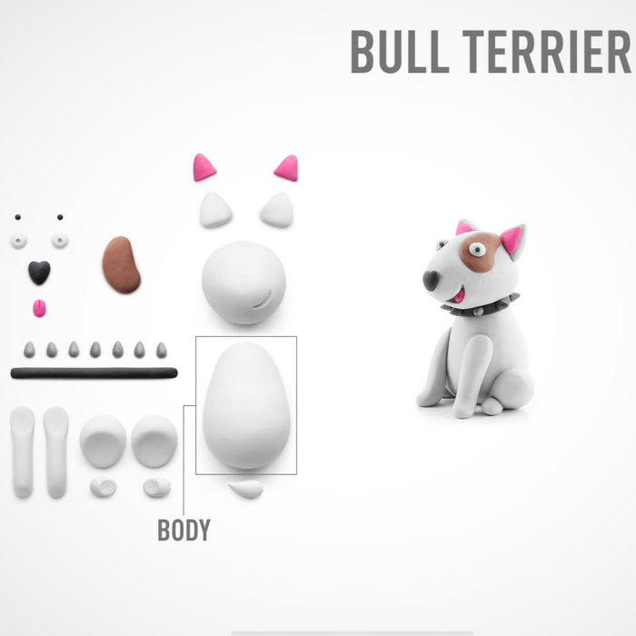 30119 - HeyClay - Bull Terrier - 3 cans