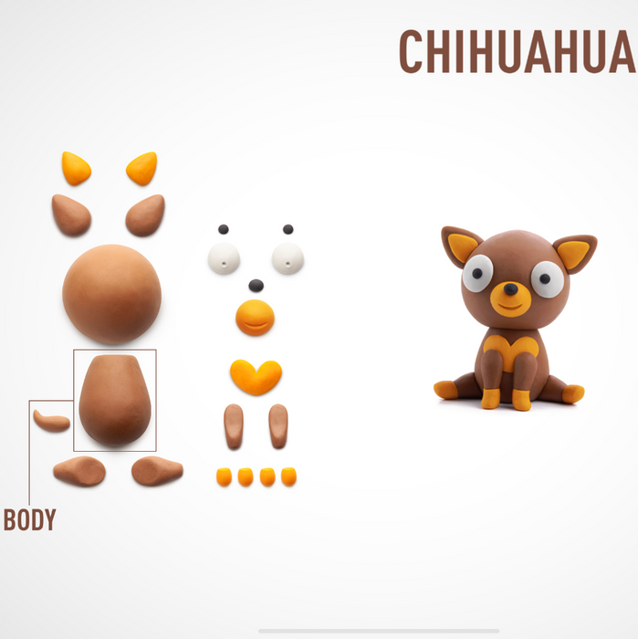 30111 HeyClay - Fluffy Pets - Chihuahua