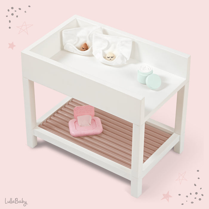 LullaBaby - LBY7743 - Baby Doll Changing Table & accessories (COMING END MAY)
