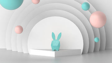 MOB - Cutie Clock - Blauw