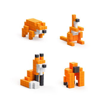 PX-30101 - PIXIO - Story - Orange animals - 162 stuks