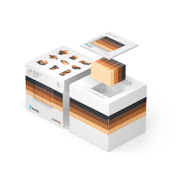 20204 PIXIO - Abstract Coffee - 60 stuks