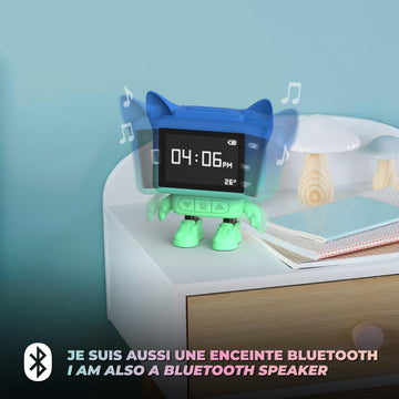 MOB - Dancing Clock - Blauw