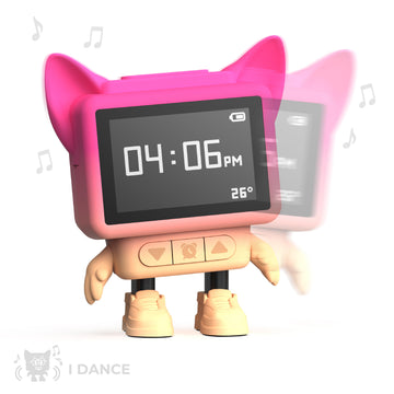 MOB - Dancing Clock - Roze