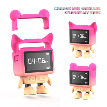 MOB - Dancing Clock - Roze