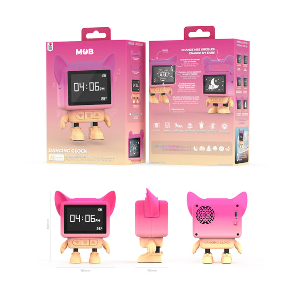 MOB - Dancing Clock - Roze