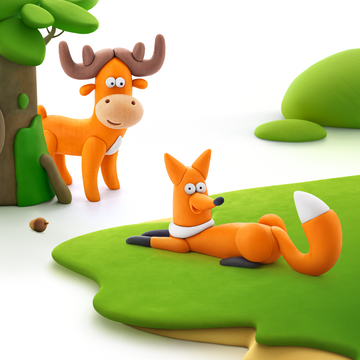 🦊 301307 HeyClay - Forest - Fox 3 cans
