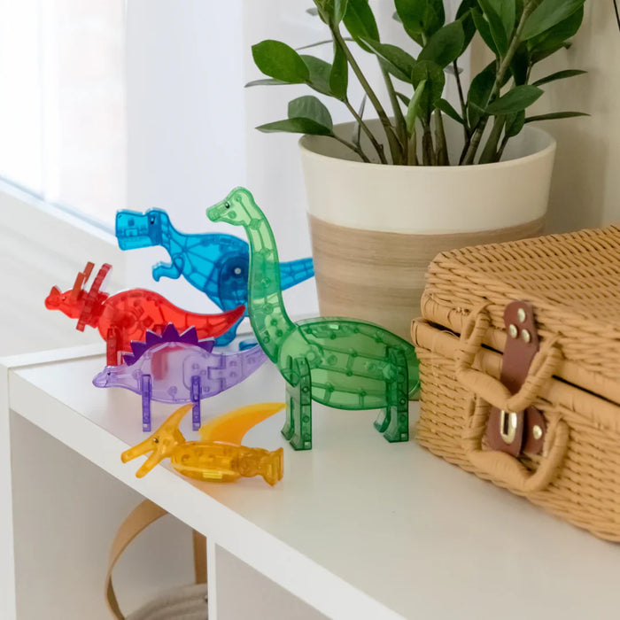 22805 - MAGNA-TILES® Dinos 5 piece (LAATSTE STUKS - DIT PRODUCT IS UITLOPEND