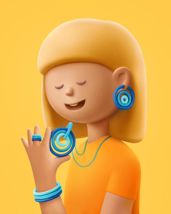 08001 HeyClay - Bijoux Vivid Combo pack - 8 cans