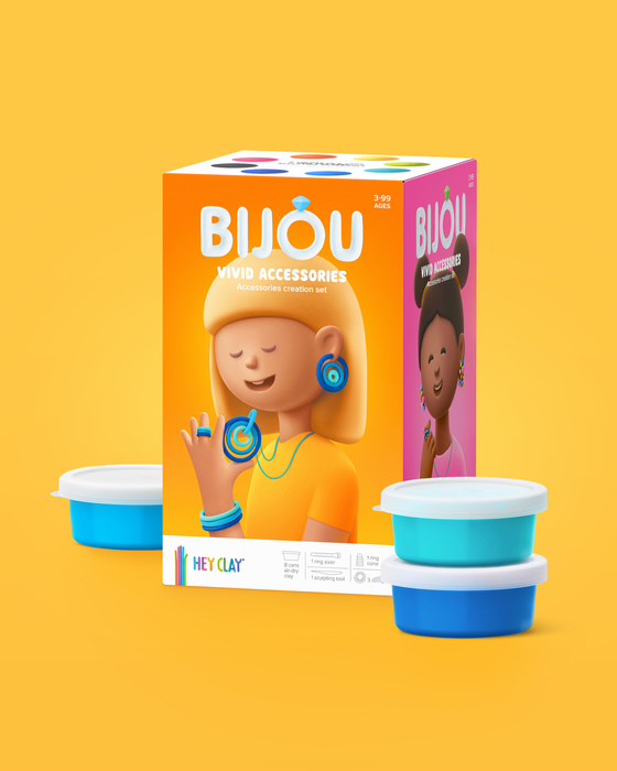 08001 HeyClay - Bijoux Vivid Combo pack - 8 cans