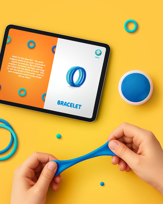 08001 HeyClay - Bijoux Vivid Combo pack - 8 cans