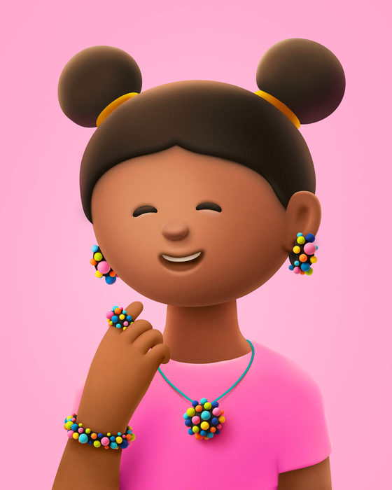 08001 HeyClay - Bijoux Vivid Combo pack - 8 cans