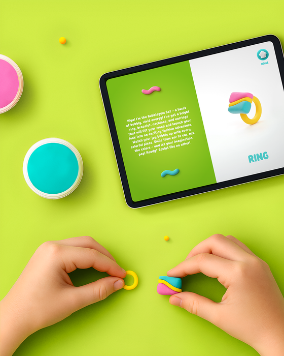 08001 HeyClay - Bijoux Vivid Combo pack - 8 cans