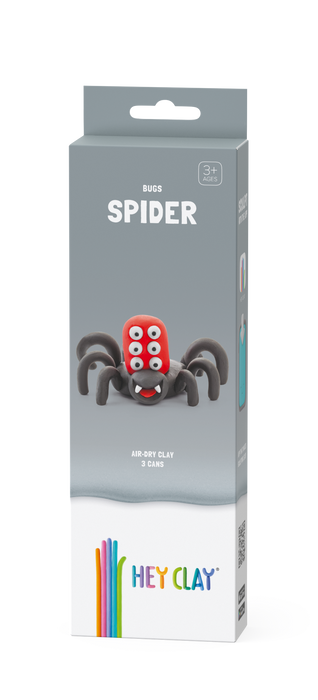 HeyClay - 30068 Spider, series Bugs, 3 cans