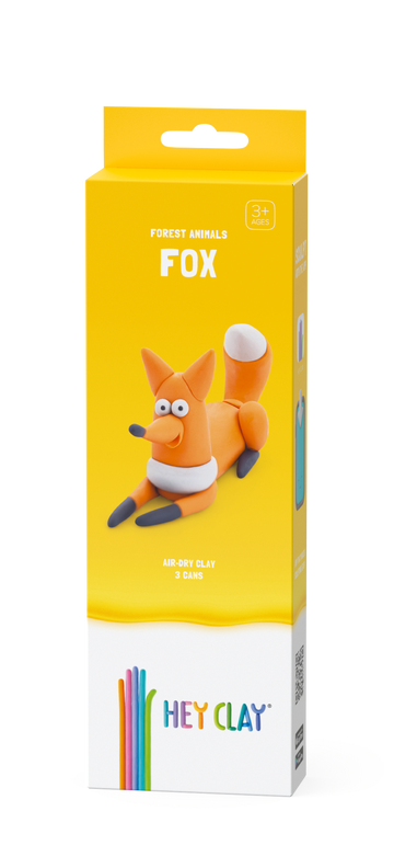 🦊 301307 HeyClay - Forest - Fox 3 cans