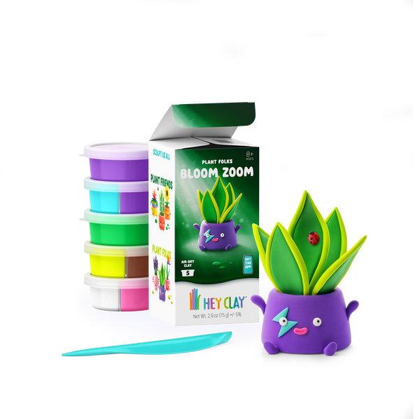 50212 HeyClay - Bloom Zoom - Plant Folks - Series Plantis -5 cans