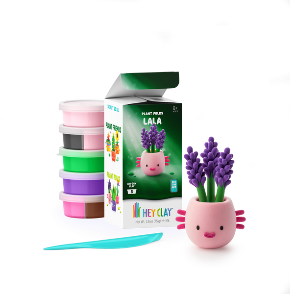 50213 HeyClay - Lala - Plant Folks - Series Plantis - 5 cans