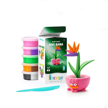 50214 HeyClay - Vivi Bana - Plant Folks - Series Plantis - 5 cans