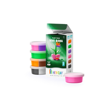 50214 HeyClay - Vivi Bana - Plant Folks - Series Plantis - 5 cans