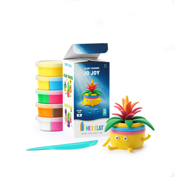 50215 HeyClay - Jo Joy - Plant Friends - Series Plantis - 5 cans