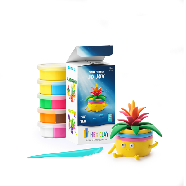 50215 HeyClay - Jo Joy - Plant Friends - Series Plantis - 5 cans