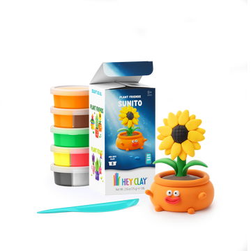 50217 HeyClay - Sunito - Plant Friends - Series Plantis - 5 cans