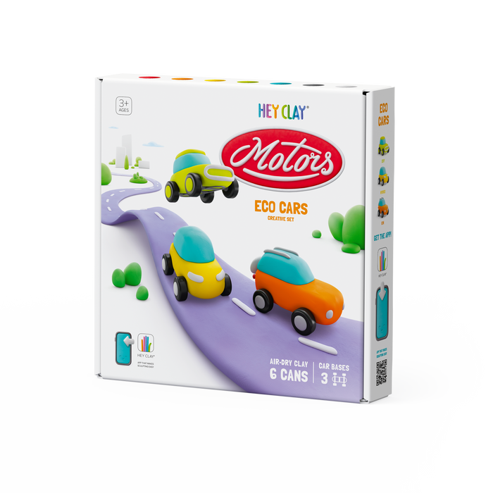 HC-60901 - HeyClay - Eco Cars - 6 cans