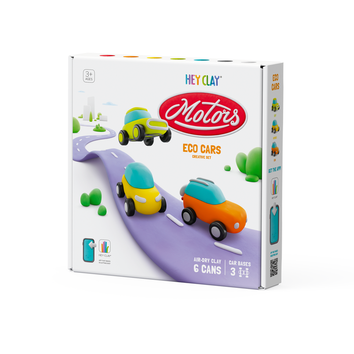 HC-60901 - HeyClay - Eco Cars - 6 cans
