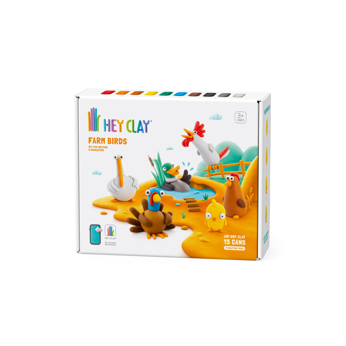 15020 HeyClay - Farm Birds - 15 cans (COMING 2nd week April)