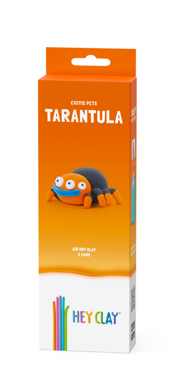 🕷️ 30127 - Hey Clay - Bugs - Tarantula 3 cans