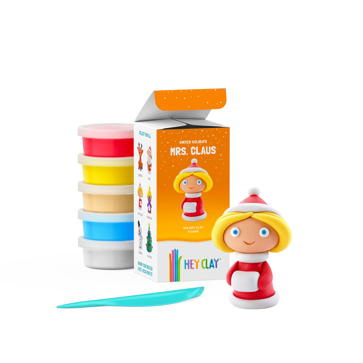 50193 HeyClay - Mrs. Claus - 5 cans