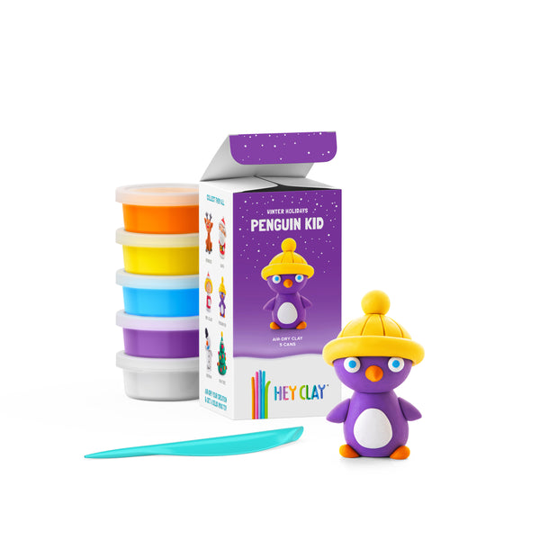50194 HeyClay - Penguin kid - 5 cans