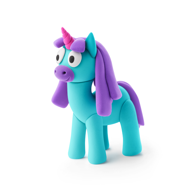 30140 Hey Clay - Rainbow Unicorn - Rainy 3 cans