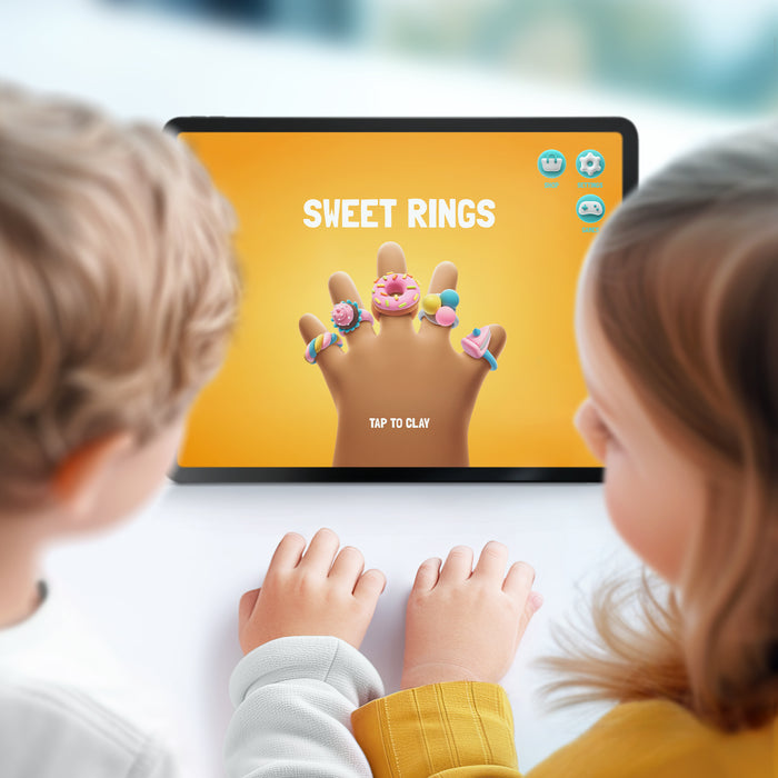 31002 - HeyClay Bijoux Rings - Snoepjes 3 cans