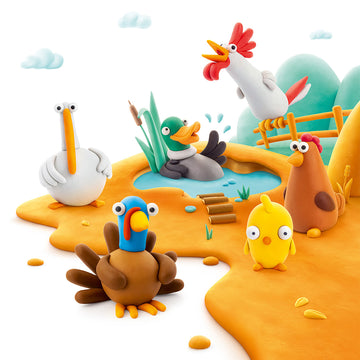 15020 HeyClay - Farm Birds - 15 cans
