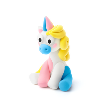 30136 Hey Clay - Rainbow Unicorn - Lighty 3 cans