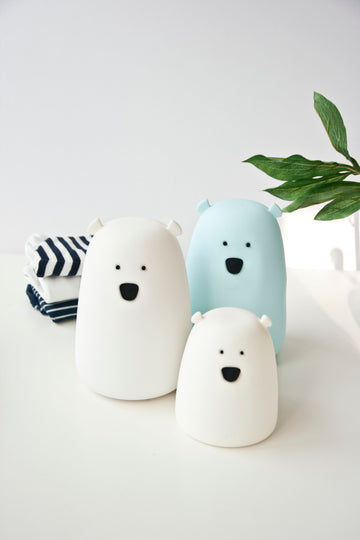 Rabbit&Friends - Bear Lamp Small - White 52-0006