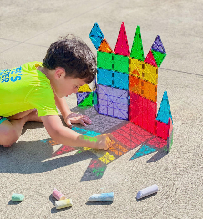 02132 - MAGNA-TILES® Clear Colors 32 Piece Set