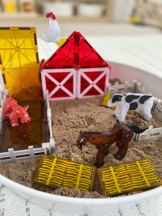 22125 - MAGNA-TILES® Farm Animals 25 piece